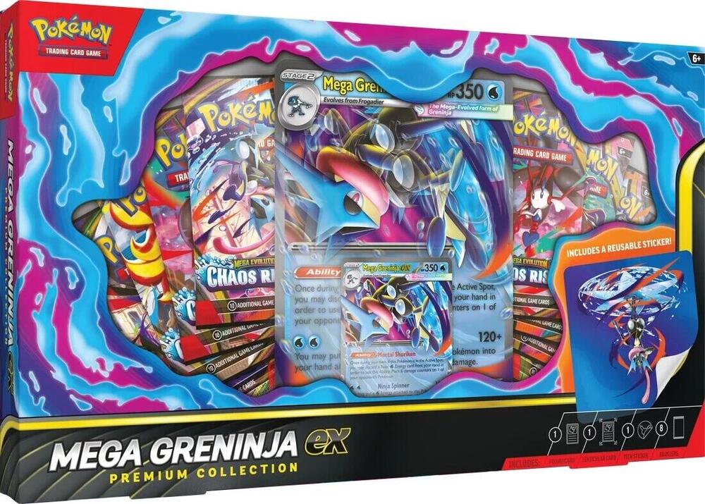 **PRE-ORDER** Mega Greninja ex Premium Collection