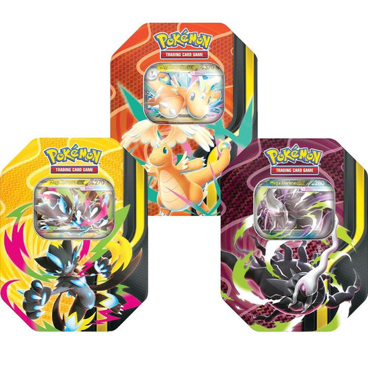 PRE-ORDER Mega Forces Tin [Set of 3]