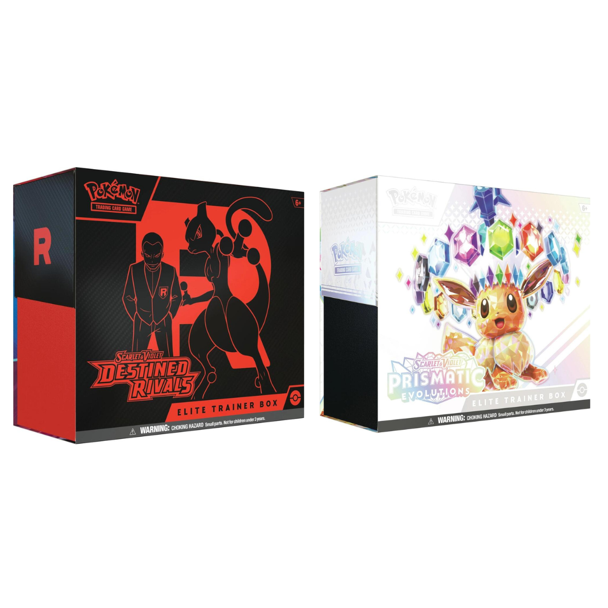 Prismatic and Destined Rivals Elite Trainer Box Bundle
